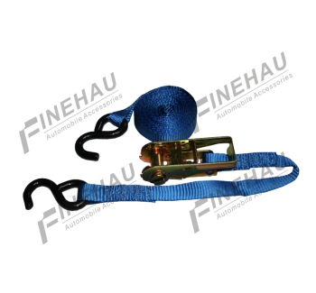 #8109 1" Heavy Duty Ratchet Tie Down with Hooks 3000lbs