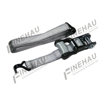 #8204 2100lbs 1-1/4" Ratchet Tie Down with Double J Hook