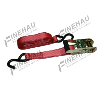 #8201 3000lbs 1-1/4" Ratchet Tie Down with S Hook