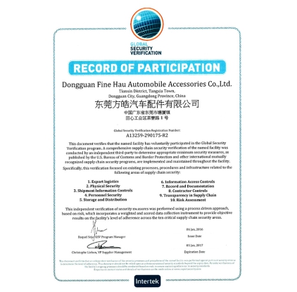 Global Security Verification